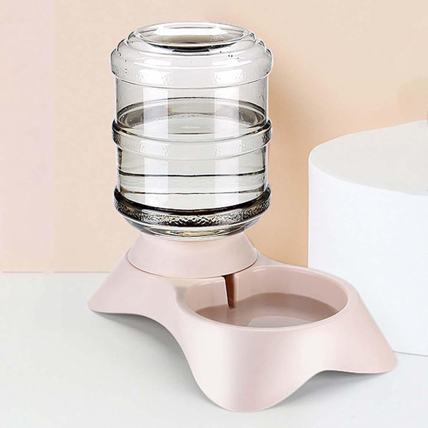 Automatic Pet Water Dispenser for Dogs & Cats – Gravity Feeder Bowl with Large Capacity Bottle – Spill-Proof & Easy to Clean