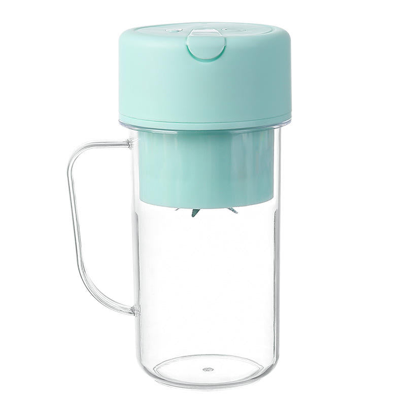 Portable Electric Straw Juicer, for Fresh Fruit and Vegetable Juices | Rechargeable | Smoothie Maker for Protein Shakes, Outdoor | 420 ml