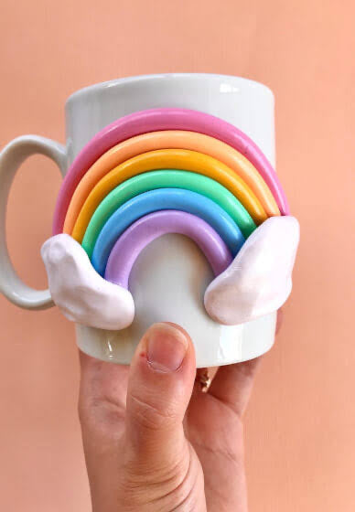 Bowtied Coffee Mug, Pinterest Ceramic Coffee Mugs, Tea Cups | Birthday Gift | Bow Mug | 250ml