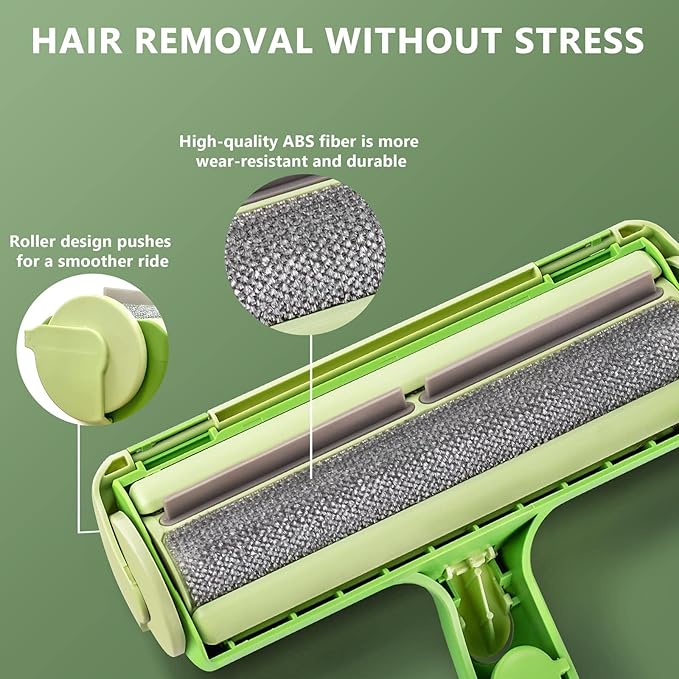 Reusable Pet Hair Remover Roller – Self-Cleaning Lint Brush for Dogs & Cats