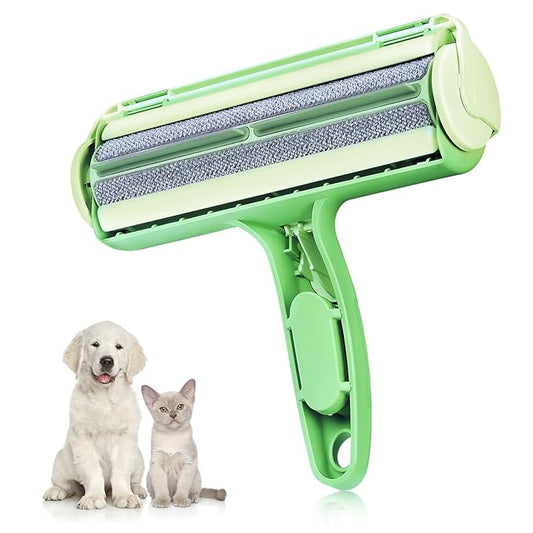 Reusable Pet Hair Remover Roller – Self-Cleaning Lint Brush for Dogs & Cats