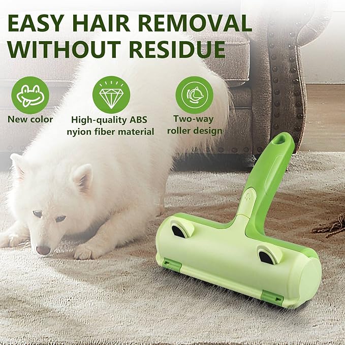 Reusable Pet Hair Remover Roller – Self-Cleaning Lint Brush for Dogs & Cats